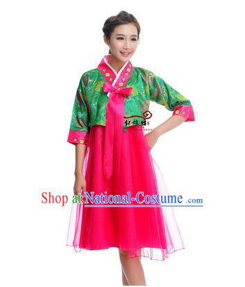 Women Shirt Skirt Korean Clothes Show Costume Shirt Sleeves Korean Traditional Dress Dae Jang Geum Green Top Red Skirt