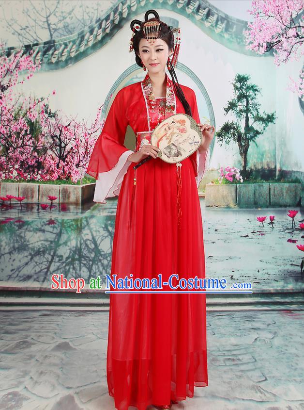 Ancient Chinese Palace Empress Costumes Complete Set, Tang Dynasty Ancient Palace Clothing, Cosplay Imperial Fairy Princess Dress Suits For Women