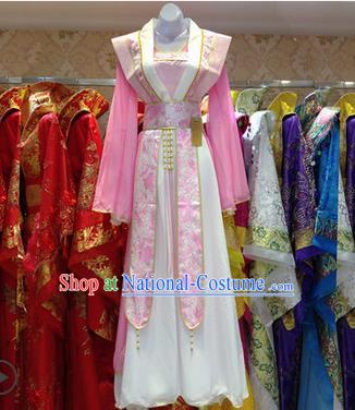 Ancient Chinese Palace Empress Costumes Complete Set, Tang Dynasty Ancient Palace Clothing, Cosplay Hanfu Fairy Princess Dress Suits For Women