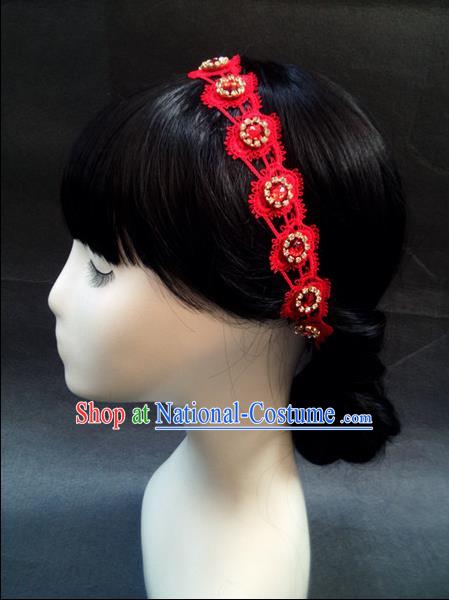 Chinese Wedding Jewelry Accessories, Traditional Xiuhe Suits Wedding Bride Headwear, Wedding Tiaras, Ancient Chinese Tassel Harpins, Bridal Crystal Hair Accessory