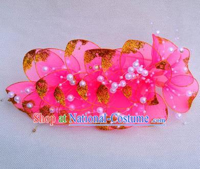 Traditional Asian Thai Jewelry Hair Accessories, Traditional Thai Headwear Plumeria Flowers Hairpins for Women