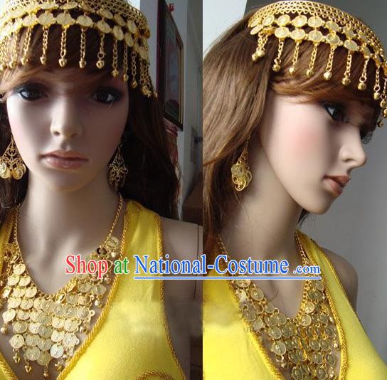 Traditional India Hair Accessories, Indian Headwear, Traditional Belly Dance Headdress, Stage Accessories