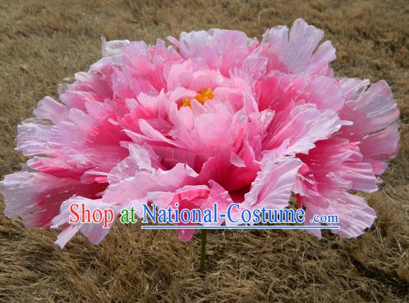 Traditional Chinese Dance Folk Dance Stage Flowers Props Simulation Peony Props