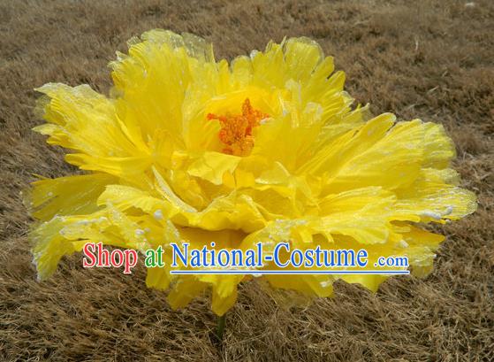 Traditional Chinese Dance Folk Dance Stage Flowers Props Simulation Peony Props