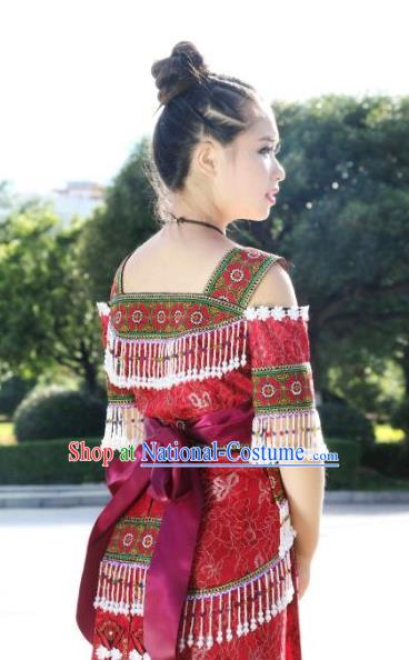 Chinese Minority Nationality Embroidery Costume