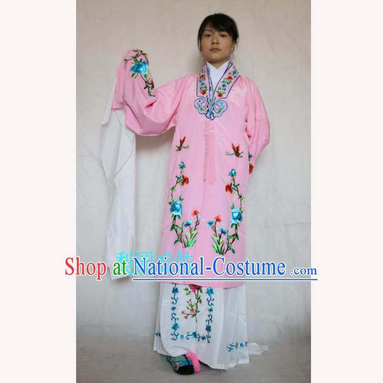 Ancient Peking Opera Costume Drama Women Wearing Yueju Opera Drama Miss Dance Costumes Huadan Long Sleeve Costumes For Adult