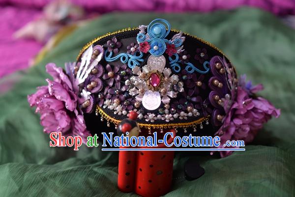 Chinese Ancient Style Hair Jewelry Accessories, Hairpins, Headwear, Headdress, Hair Fascinators, Qing Dynasty Imperial Empress Zhenhuan Handmade Phoenix Hair Accessories for Women