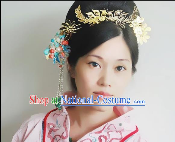 Chinese Ancient Style Hair Jewelry Accessories, Hairpins, Headwear, Headdress, Hair Fascinators for Women