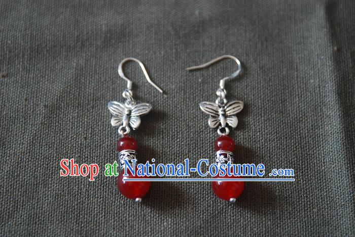 Chinese Ancient Style Hanfu Bride Earrings for Women