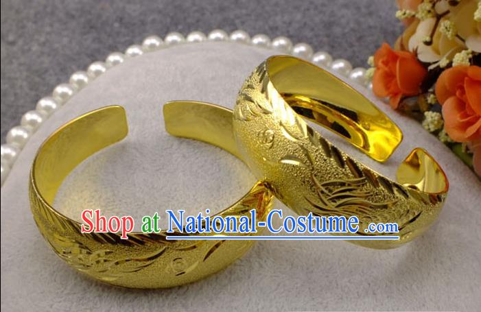 Chinese Imperial Empress Bracelet, Imperial Empress Xiuhe Wedding Dragon and Phoenix Accessories for Women