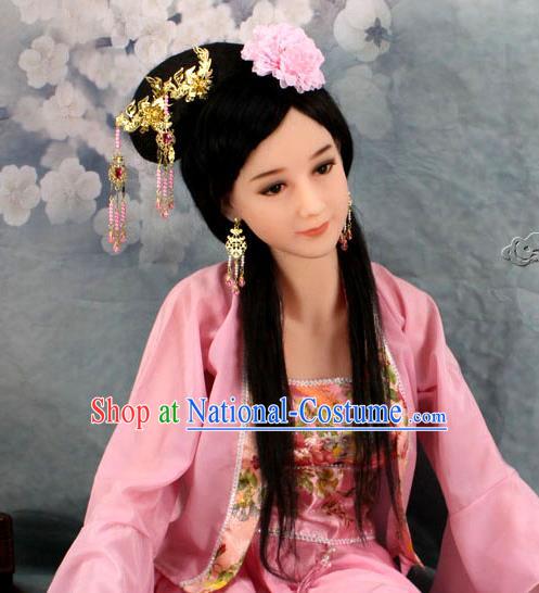 Chinese Ancient Style Hair Jewelry Accessories, Hairpins, Headwear, Headdress, Cosplay Hair Fascinators for Women