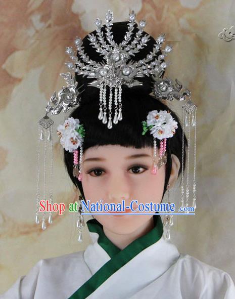 Chinese Ancient Style Hair Jewelry Accessories, Hairpins, Headwear, Headdress, Cosplay Queen Princess Hair Fascinators for Women