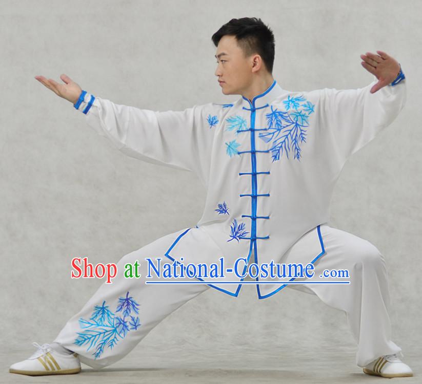 Kung Fu Costume Jacket Uniform Martial Arts Clothes Shaolin Uniform Kungfu Uniforms Supplies for Men Women Adults Kids