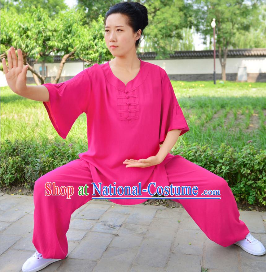 Top Kung Fu Flax Clothing Mandarin Costume Jacket Martial Arts Clothes Shaolin Uniform Kungfu Uniforms Supplies for Men Women Adults Children