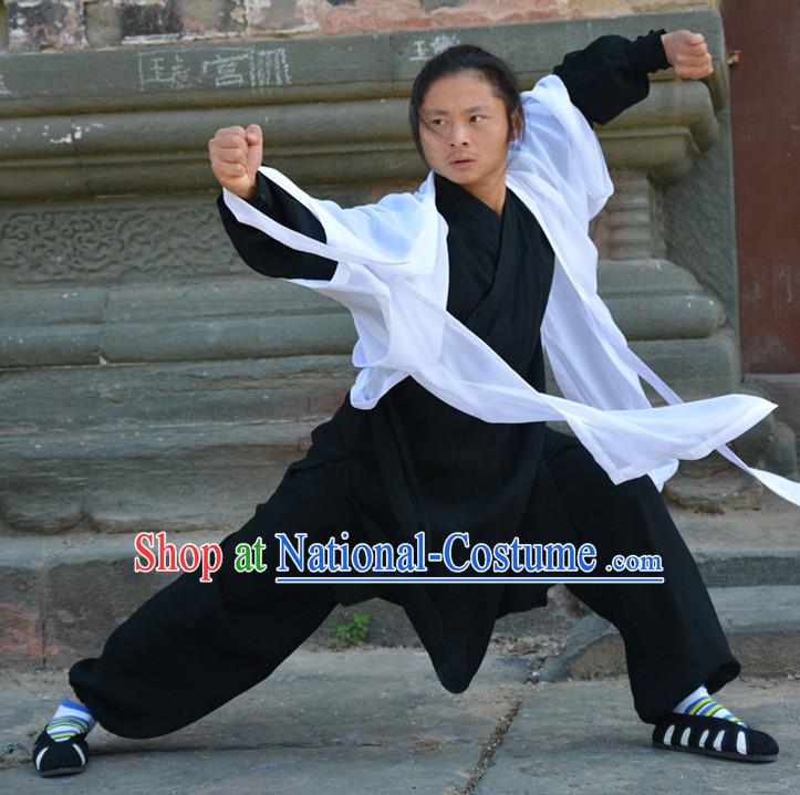 Wudang Uniform Taoist Uniform Kungfu Kung Fu Clothing Clothes Pants Shirt Supplies Wu Gong Outfits