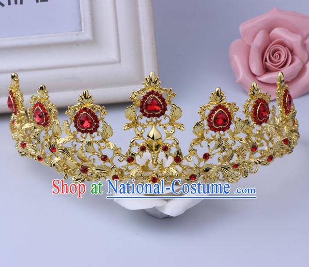 Traditional Chinese Style Princess Empress Queen Brides Wedding Headpieces Hair Fascinators Jewelry Decorations Hairpins Phoenix Crown Coronet