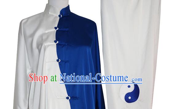 Top Kung Fu Costume Martial Arts Kung Fu Training Uniform Gongfu Shaolin Wushu Clothing for Men Women Adults Children