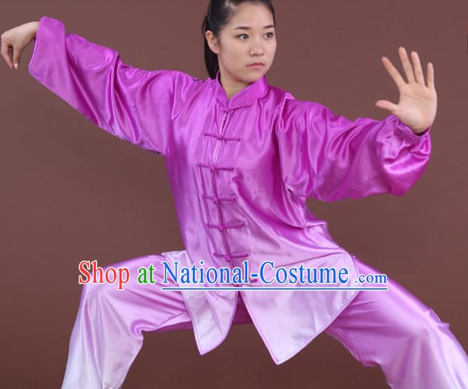 Top Tai Chi Uniforms Kung Fu Costume Martial Arts Kung Fu Training Uniform Gongfu Shaolin Wushu Clothing for Men Women Adults Children