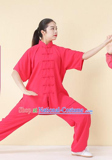 Top Tai Chi Uniforms Kung Fu Costume Martial Arts Kung Fu Training Uniform Gongfu Shaolin Wushu Clothing for Men Women Adults Children