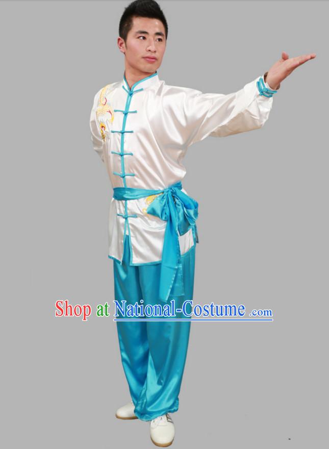 Top Tai Chi Uniforms Kung Fu Uniform Martial Arts Suits Mulan Fan Outfits