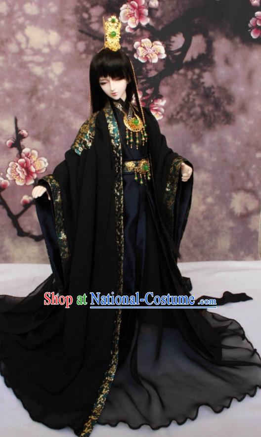 Chinese Style Dresses Chinese Prince Clothing Clothes Han Chinese Costume Hanfu for Men Adults Children