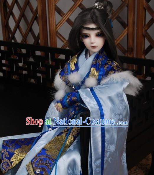 Chinese Style Dresses Chinese Prince Clothing Clothes Han Chinese Costume Hanfu for Men Adults Children