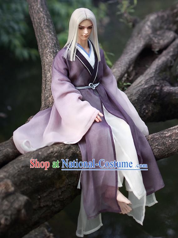 Chinese Style Dresses Chinese Prince Clothing Clothes Han Chinese Costume Hanfu for Men Adults Children