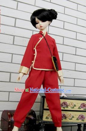 Chinese Classic Mandarin New Year Costumes for Girls or Women