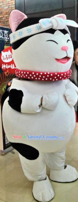 Professional Custom Made Mascot Costume Customized Mascots Costumes Money Cat Mascot Costumes