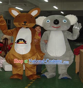 Mascot Uniforms Mascot Outfits Customized Walking Mascot Costumes Animal Cartoon Koala Mascots Costume