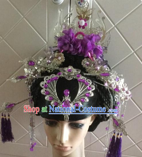 Ancient Chinese Style Princess Empress Hair Accessories for Women Girls Adults Children