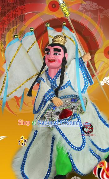 Taiwan Traditional Chinese Ancient Handmade Prince Hand Marionette Puppet Hand Puppets