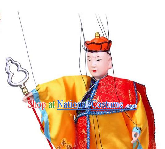 Traditional Chinese Handmade Tang Seng String Puppet Hand Puppets