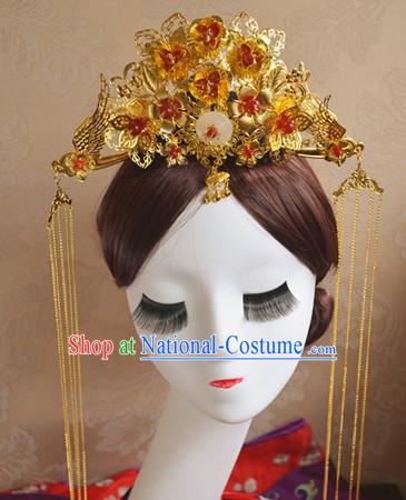 Top Chinese Classic Wedding Headpieces Accessories for Brides