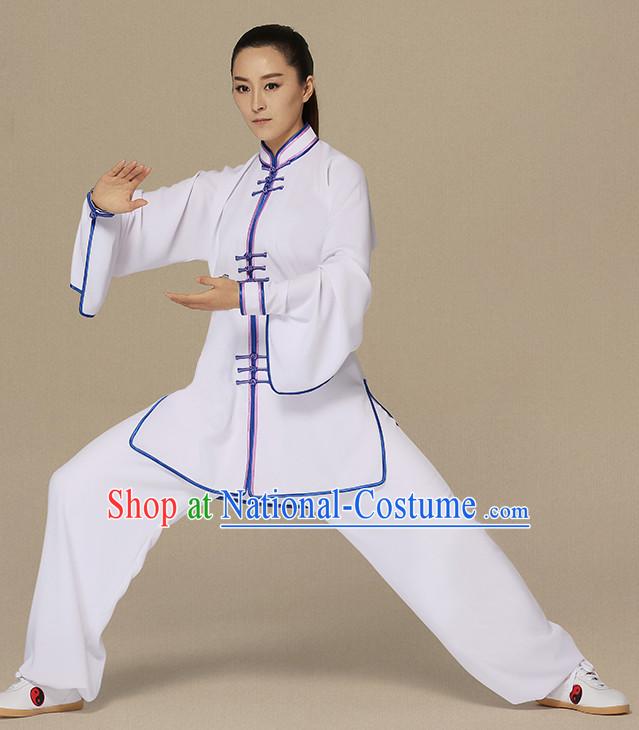 Top Kung Fu Competition Suits Kung Fu Gi Tai Chi Apparel Oriental Dress Wing Chun Apparel Taiji Uniform Chinese Kung Fu Outfit for Men Women Kids  Adults