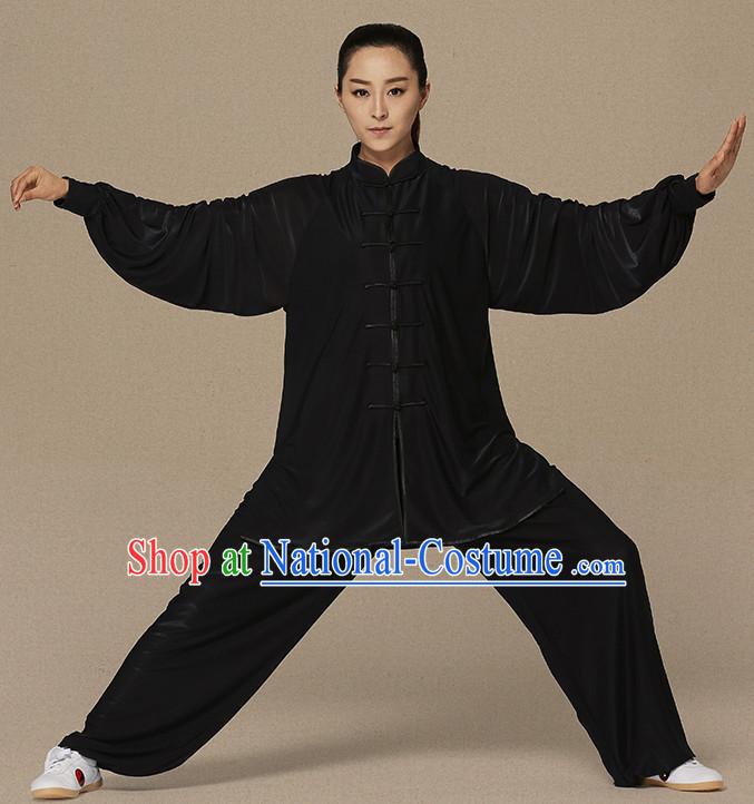 Top Kung Fu Competition Suits Kung Fu Gi Tai Chi Apparel Oriental Dress Wing Chun Apparel Taiji Uniform Chinese Kung Fu Outfit for Men Women Kids Adults