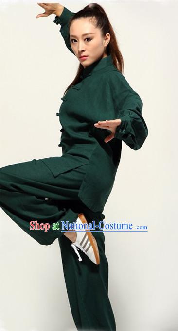 Top Kung Fu Competition Suits Kung Fu Gi Tai Chi Apparel Oriental Dress Wing Chun Apparel Taiji Uniform Chinese Kung Fu Outfit for Men Women Kids Adults