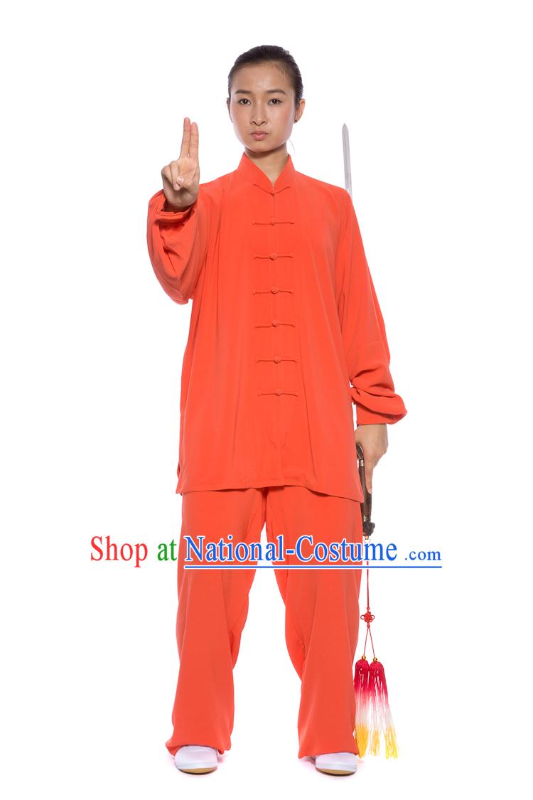 Chinese Traditional Kung Fu Martial Arts Practice and Competition Costume Wing Chun Apparel Taiji Tai Chi Uniform for Adults Children Men Women Boys Girls