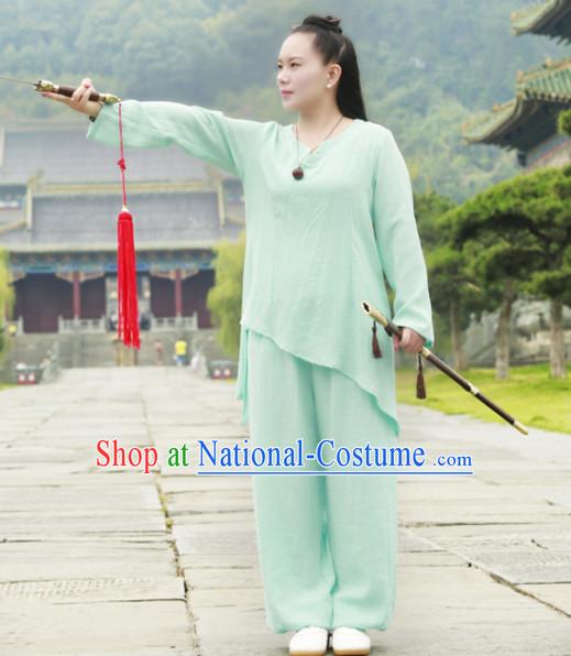 Top Wudang Tai Ji Master Taoist Uniform Taiji Tai Chi Uniforms for Adults Children Men Women Boys Girls