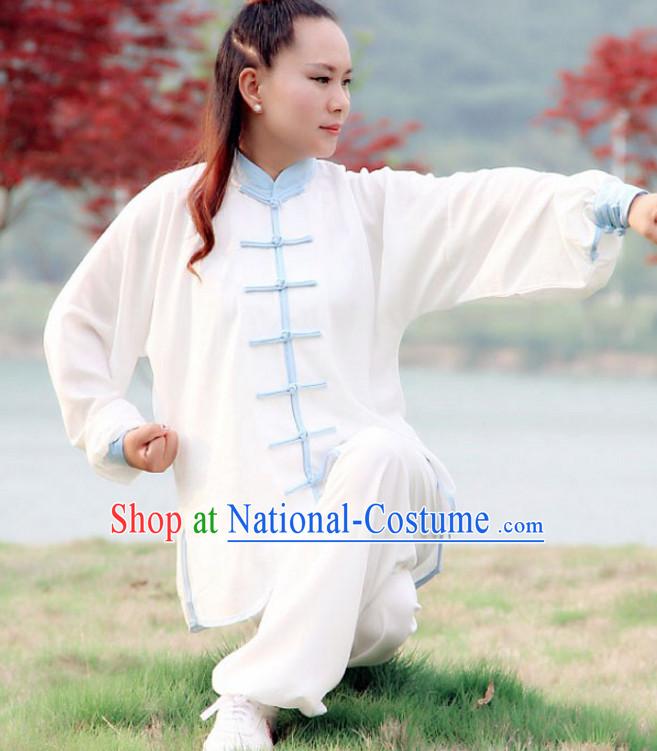 Top Wudang Tai Ji Master Taoist Uniform Taiji Tai Chi Uniforms for Adults Children Men Women Boys Girls