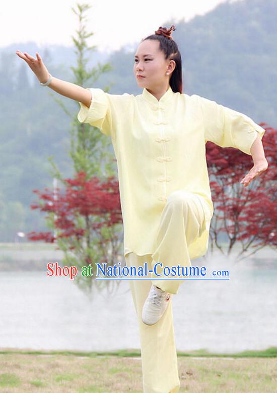 Top Wudang Tai Ji Master Taoist Uniform Taiji Tai Chi Uniforms for Adults Children Men Women Boys Girls