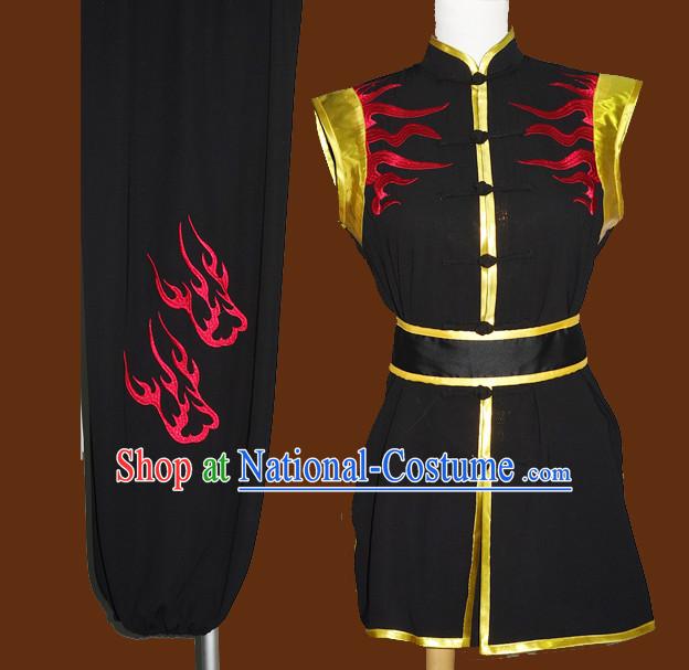 Southern Fist Top Mandarin Tai Chi Taiji Kung Fu Martial Arts Competition Uniform Dresses Suits Outfits for Adults