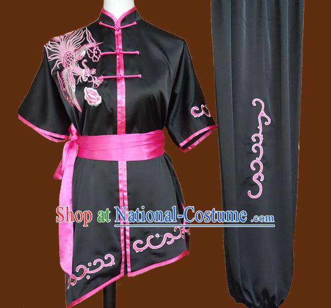 Top Tai Chi Taiji Kung Fu Gongfu Martial Arts Wushu Competition Uniforms Dresses Suits Outfits for Adults