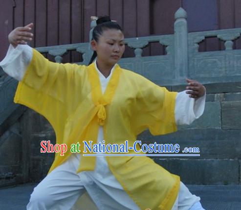 Chinese Folk Taoist Clothes for Men Women Adults Kids Children