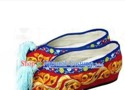 Handmade Ancient Traditional Chinese Handmade Embroidered Shoes China Shoes