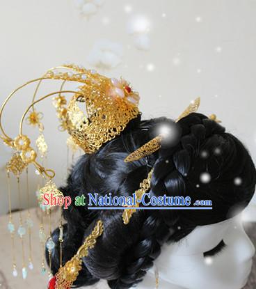 Ancient Chinese Empress Princess Queen Crown Coronet Headpieces Headdress