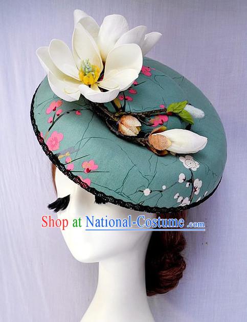 Handmade Flower Hat Headpieces for Girls and Women