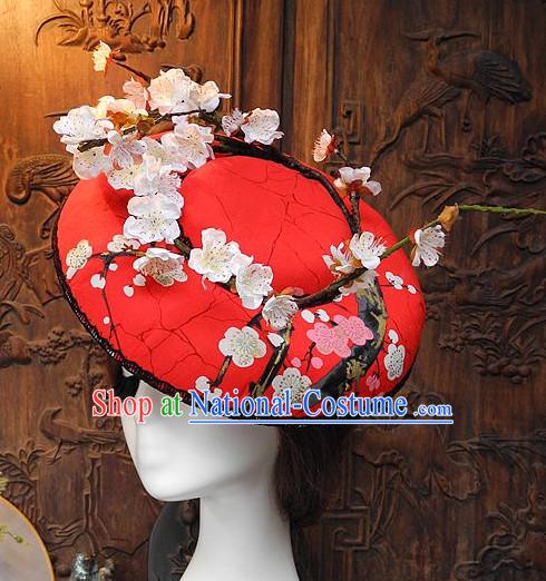 Top Handmade Flower Decoration Hat Dress Hat for Ladies