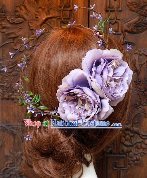 Top Handmade Flower Decoration Hat Dress Hat for Ladies