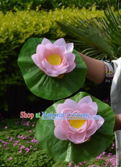 Chinese Lotus Flower Dance Props for Children